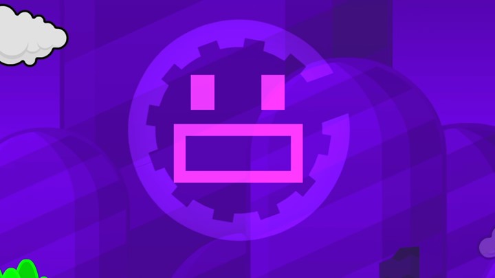 Freeze frame of a level