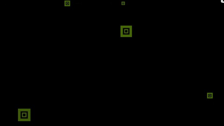 Freeze frame of a level